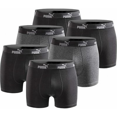 Puma Mens Boxershorts 6-Pack Black Combo – Zboží Dáma