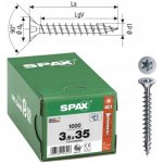 Šrouby Spax 3,5x35 mm 1000 kusů – Hledejceny.cz