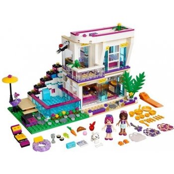 LEGO® Friends 41135 Livi a její dům popové hvězdy