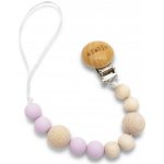 Mimijo Phoebe silikon klip dřevo růžová – Hledejceny.cz