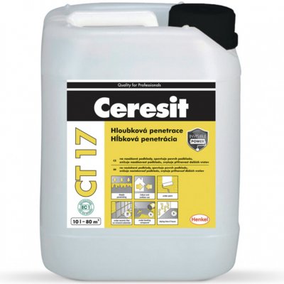 Ceresit CT 17 hloubkový penetrační nátěr 5 lt – Hledejceny.cz