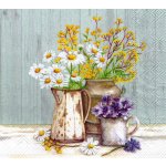 IHR Ideal Home Range Ubrousek 33x33cm Jarní květy ve váze – Zboží Dáma