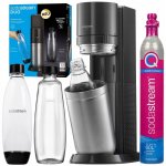 SodaStream DUO Titanium 2 lahve skleněná + PET + CO2 60L – Zbozi.Blesk.cz