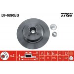 Brzdový kotouč TRW DF4690BS