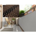 MyBestHome Balkonová ratanová zástěna MALMO, mix hnědá, 100 cm 1300 g/m2 100x300 cm – Zboží Dáma