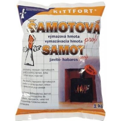 Kittfort Šamotová výmazová hmota profi 1 kg – HobbyKompas.cz