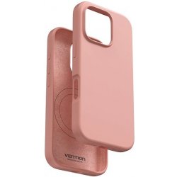 Vention Liquid Silicone Case for iPhone 16 Pro with MagSafe Dusty Pink KUHP0-30