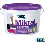 HET MIKRAL RENOVO ACTIVE fasádní silikonová barva bílá 1 kg – Zbozi.Blesk.cz