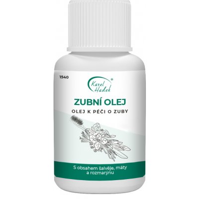 KH zubní olej ze 7 bylin k péči o zuby při parodontóze 500 ml – Zboží Dáma