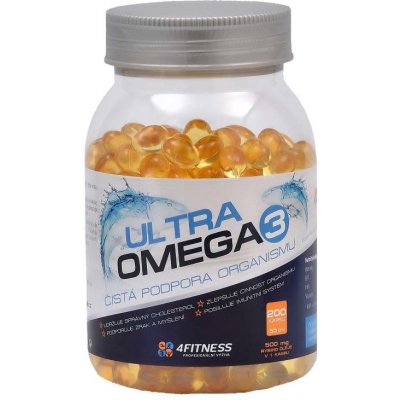 4fitness.cz Omega 3 mastné kyseliny 400 kapslí – Hledejceny.cz