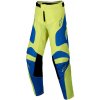 Kalhoty na motorku Alpinestars Racer VEIL KIDS žluto-modré