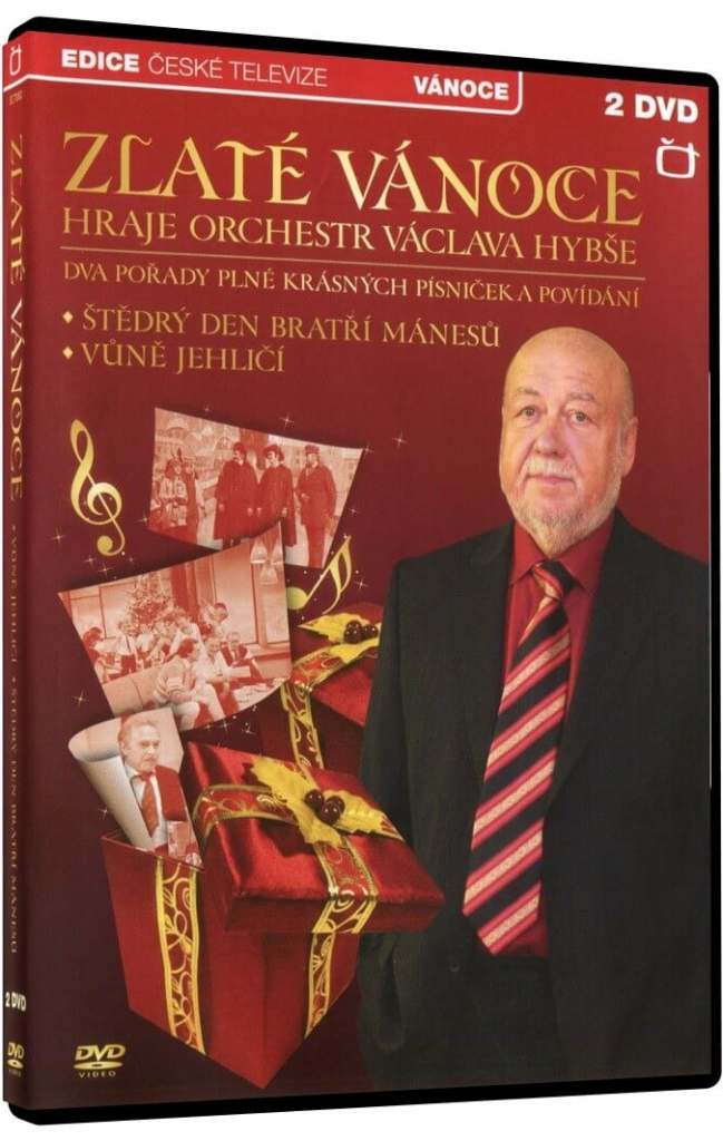 Václav Hybš - Zlaté Vánoce DVD, plastový obal