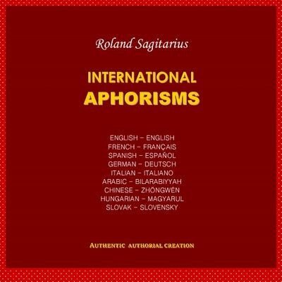 International aphorisms - Roland Sagitarius – Hledejceny.cz