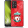 Pouzdro a kryt na mobilní telefon Samsung Pouzdro HEAD CASE Samsung Galaxy A52 / A52 5G / A52s 5G ZNAK LIVERPOOL FC OFFICIAL GEOMETRIC RED