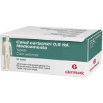 CALCII CARBONICI 0,5 TBL. MEDICAMENTA POR 0,5G TBL NOB 50 – Hledejceny.cz
