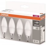 Osram sada 4x LED žárovka E14, Candle, 5,5W, 470lm, 4000K, neutrální bílá – Hledejceny.cz