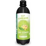 Topnatur top bio kombucha limetka & zázvor 0,5 l – Sleviste.cz