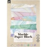 Creative Craft Group Sada jednostranných papírů Mramor 175 g/m2 16 ks A4 – Sleviste.cz