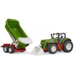 Bruder 3452 ROADMAX Traktor s čelním nakladačem a vozem – Hledejceny.cz