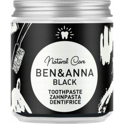 Ben&Anna Black s uhlím bez fluoru 100 ml – Hledejceny.cz