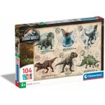 Clementoni Jurassic World 104 dílků – Hledejceny.cz