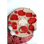 Cactus Cookies Velká sada vykrajovátek Valentýn - červená – Hledejceny.cz