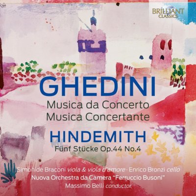 Ghedini, Hindemith - Concertos & Concertante CD