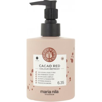 Maria Nila Colour Refresh Cacao Red 6.35 maska s barevnými pigmenty 300 ml
