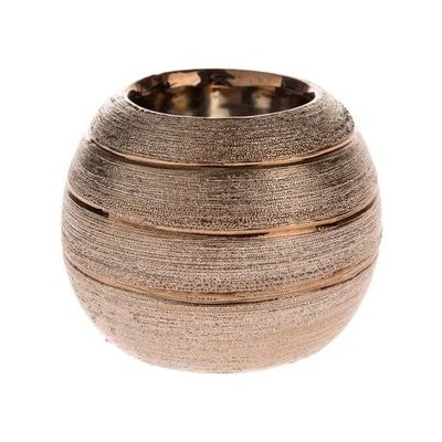 Keramický svícen - měděný 8,5 cm – Hledejceny.cz