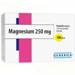 Generica Magnesium 250 100 tablet – Hledejceny.cz