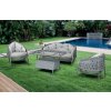 Zahradní sestava Hanah Home Garden Lounge Set Lerra (1+1+3+Sehpa) Grey