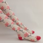 dívčí punčocháče SASANKA Tmavě modrá – Zboží Dáma