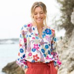 Blancheporte halenka s potiskem bavlněná gázovina – Zbozi.Blesk.cz