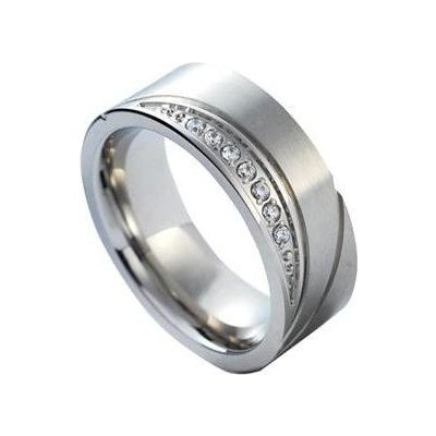 Nubis Dámský snubní prsten se zirkonem NSS1017 Zr – Zboží Mobilmania