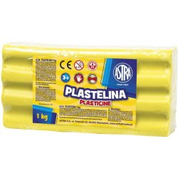 Astra Plastelína 1kg Citrónová žlutá