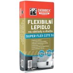 Debbex SUPER FLEX C2TES1 Flexibilní lepidlo na obklady a dlažbu 25 kg – Sleviste.cz