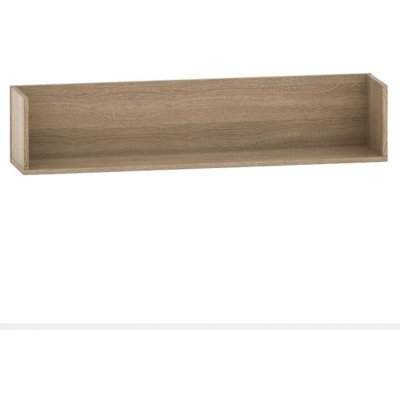 Kondela Nástěnná police dub sonoma ASISTENT NEW 029-00 – Zboží Mobilmania