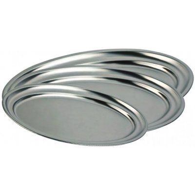 Inoxibar tác oválný nerezový EB-59080 50x31cm – Hledejceny.cz