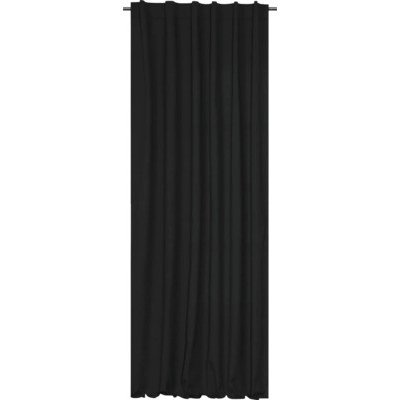 Závěs Canvas 140x280 cm černý – Zboží Mobilmania