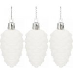 SPRINGOS Šišky 9,5cm sada 6ks vánoční ozdoby CA1172-XG – Zboží Dáma