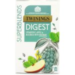 Twinings čaj SUPERBLENDS DIGEST s mátou jablky čajem rooibos a ovocem baobab 20 sáčků 35 g – Hledejceny.cz