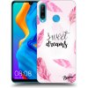 Pouzdro a kryt na mobilní telefon Huawei Picasee silikonový průhledný obal pro Huawei P30 Lite - Sladké sny