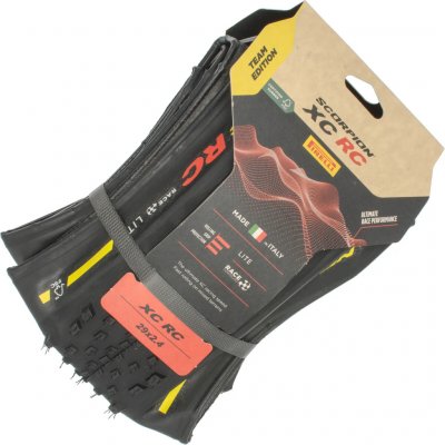 Pirelli Scorpion™ XC RC Team Edition, 29x2.4, LITE, 120tpi, Race XC Compound, žlutý – Sleviste.cz