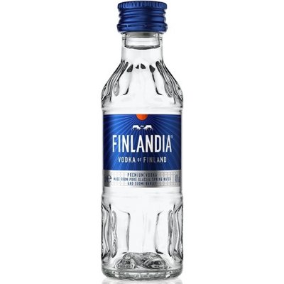 Finlandia Vodka 40% Mini 0,5 l (holá láhev) – Zboží Mobilmania