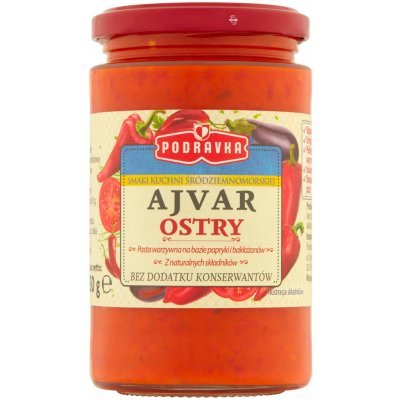 Podravka Ajvar pikant 350 g – Zboží Dáma
