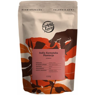 Instytut Kawy Coffee Institute Indie Karnataka Plantation Washed Espresso zrnková 250 g – Hledejceny.cz