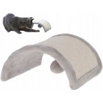 Kerbl Škrabadlo most Half Moon šedé 26 x 22 x 11 cm – Sleviste.cz