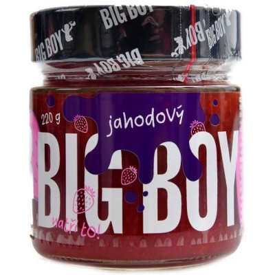 BigBoy Jahodový džem s xylitolem 220 g