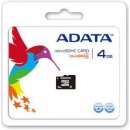 ADATA microSDHC 4 GB Class 4 AUSDH4GCL4-R