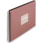 Hama album klasické spirálové FINE ART 36x32 cm, 50 stran, terra, černé listy – Sleviste.cz